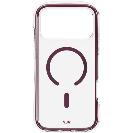 Чехол для iPhone 18 Pro VLP Bubble Case с MagSafe Dark cherry, изображение 2