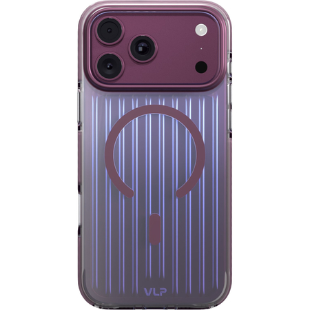 Чехол для iPhone 18 Pro Max VLP Pulse Case с MagSafe Dark cherry