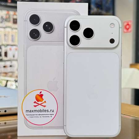 iPhone 17 Pro Max 2TB Silver Идеальное БУ, изображение 3