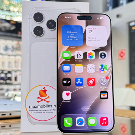 iPhone 17 Pro Max 2TB Silver Идеальное БУ, изображение 4