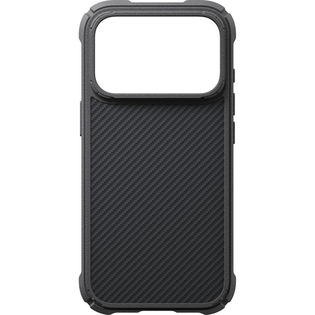 Чехол для iPhone 18 Pro Pitaka Cairn Case Twill 600D Black/Grey, изображение 2