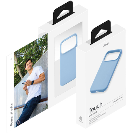 Чехол для iPhone 18 Pro Max uBear Touch Mag Case Blue, изображение 12