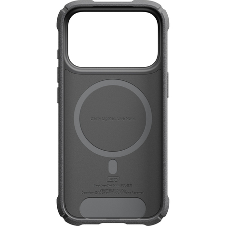 Чехол для iPhone 18 Pro Pitaka Cairn Case Twill 600D Black/Grey, изображение 3