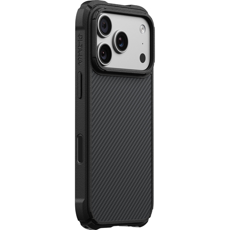 Чехол для iPhone 18 Pro Pitaka Cairn Case Twill 600D Black/Grey, изображение 4