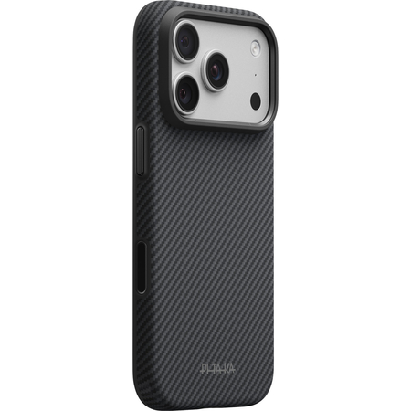 Чехол для iPhone 18 Pro Pitaka Summa Case Twill 600D Black/Grey, изображение 4