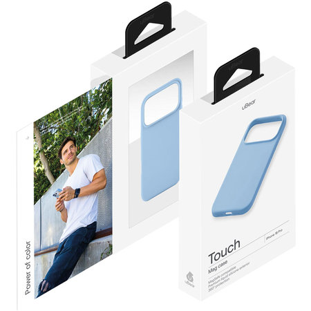Чехол для iPhone 18 Pro uBear Touch Mag Case Blue, изображение 3