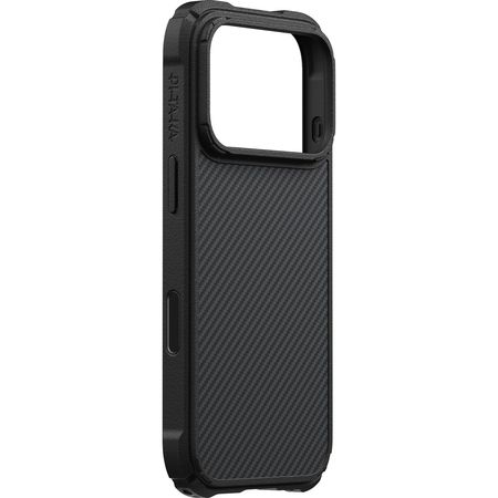 Чехол для iPhone 18 Pro Pitaka Cairn Case Twill 600D Black/Grey, изображение 5