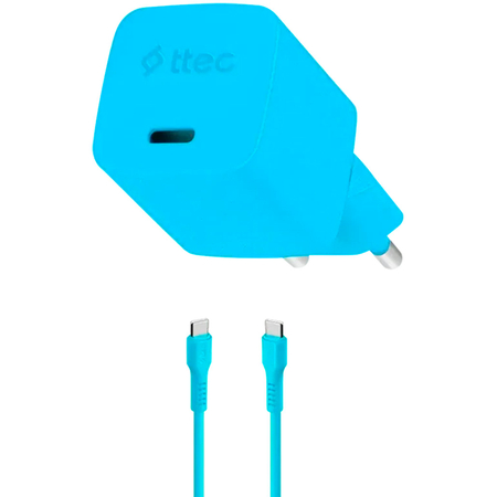 Сетевое зарядное устройство TTEC SmartCharger 2SCG20CNM Blue, изображение 6