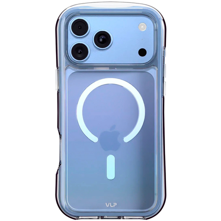 Чехол для iPhone 18 Pro Max VLP Bubble Case с MagSafe Blue
