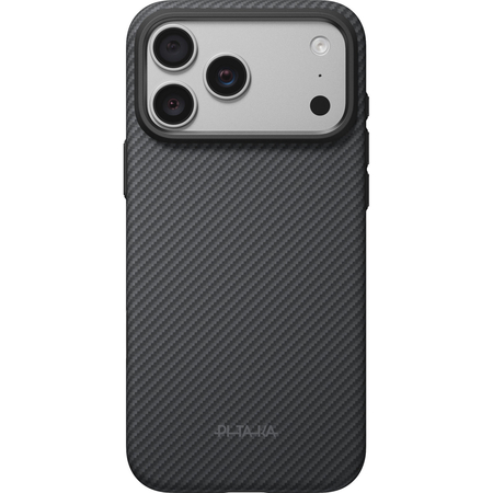 Чехол для iPhone 18 Pro Max Pitaka Summa Case Twill 600D Black/Grey