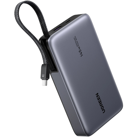 Внешний аккумулятор UGREEN PB551 (55992B) 20000mAh Space Grey, изображение 2