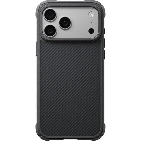Чехол для iPhone 18 Pro Max Pitaka Cairn Case Twill 600D Black/Grey