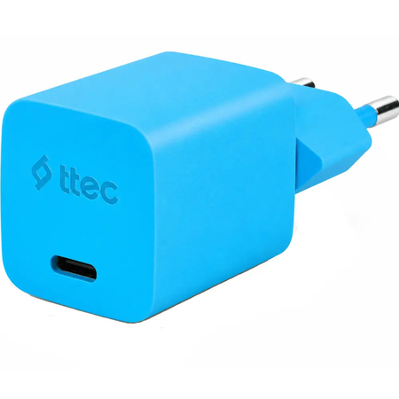 Сетевое зарядное устройство TTEC SmartCharger 2SCG20CNM Blue, изображение 2