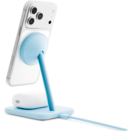 Беспроводное зарядное устройство Twelve South HiRise 2 Deluxe Glacial Blue, изображение 2