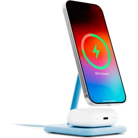 Беспроводное зарядное устройство Twelve South HiRise 2 Deluxe Glacial Blue, изображение 5