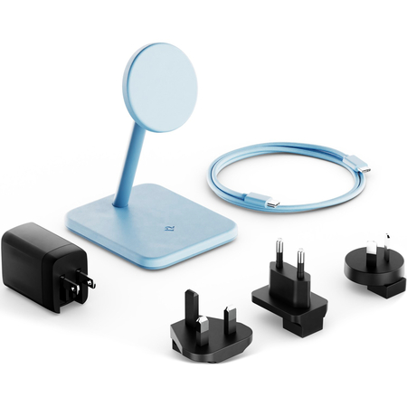 Беспроводное зарядное устройство Twelve South HiRise 2 Deluxe Glacial Blue, изображение 9