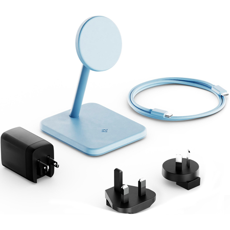 Беспроводное зарядное устройство Twelve South HiRise 2 Deluxe Glacial Blue, изображение 10