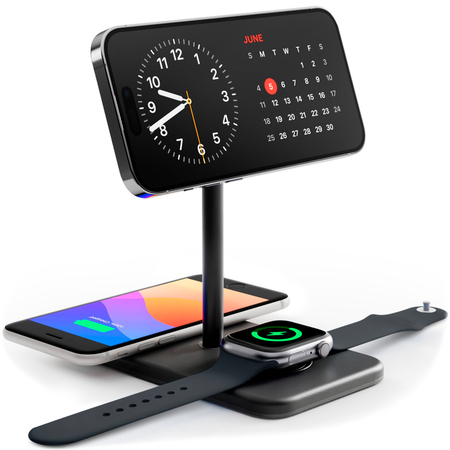 Беспроводное зарядное устройство Twelve South HiRise 3 Deluxe Black, изображение 2