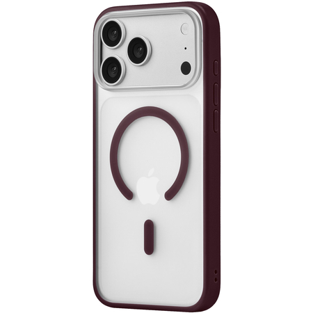 Чехол для iPhone 18 Pro Max uBear Cloud Mag Case Burgundy, изображение 5
