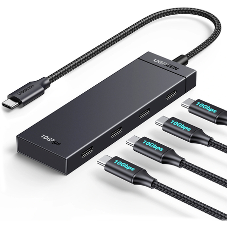 USB-хаб UGREEN CM806 (35584) Black, изображение 2