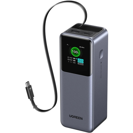 Внешний аккумулятор UGREEN PB726 (55987B) 20000mAh Space Grey