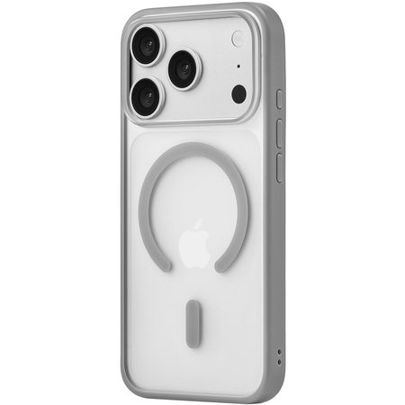 Чехол для iPhone 18 Pro uBear Cloud Mag Case Light Grey, изображение 5
