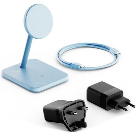 Беспроводное зарядное устройство Twelve South HiRise 2 Deluxe Glacial Blue, изображение 11