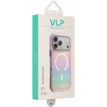 Чехол для iPhone 18 Pro Max VLP Bubble Case с MagSafe Pearl, изображение 3