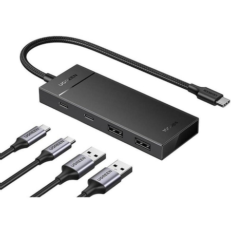 USB-хаб UGREEN CM806 (35583) Black, изображение 2