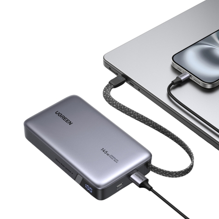 Внешний аккумулятор UGREEN PB551 (55992B) 20000mAh Space Grey, изображение 3