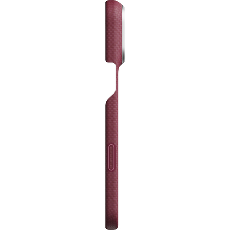 Чехол для iPhone 18 Pro Max Pitaka Argyle Edge Case Burgundy, изображение 10