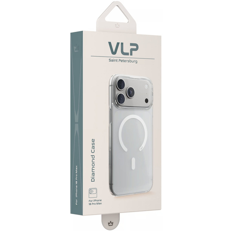 Чехол для iPhone 18 Pro Max VLP Diamond Case с MagSafe Clear, изображение 4