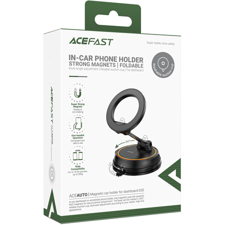 Автомобильный держатель Acefast D55 Black, изображение 5
