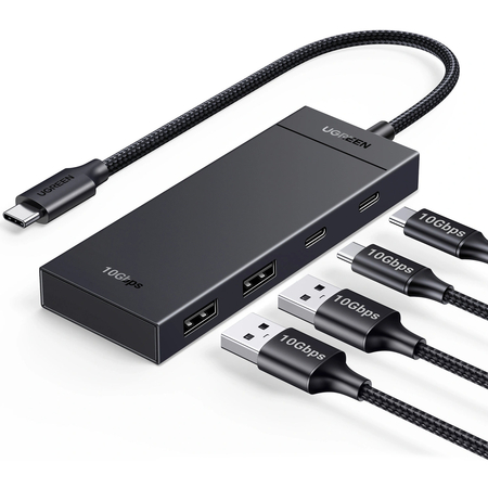 USB-хаб UGREEN CM806 (35583) Black, изображение 3