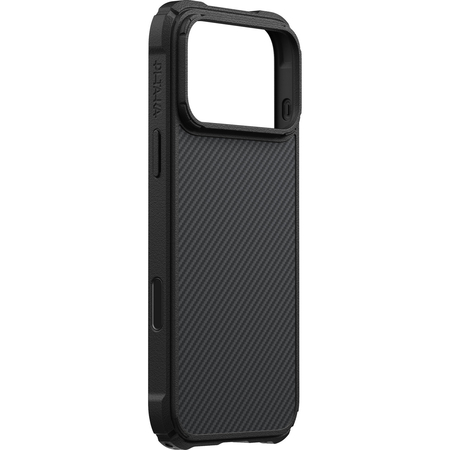 Чехол для iPhone 18 Pro Max Pitaka Cairn Case Twill 600D Black/Grey, изображение 5