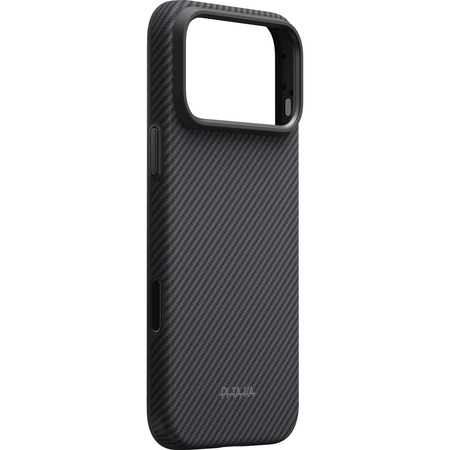 Чехол для iPhone 18 Pro Max Pitaka Summa Case Twill 600D Black/Grey, изображение 5