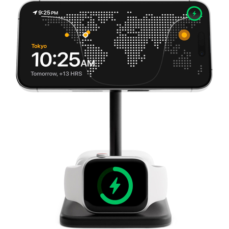Беспроводное зарядное устройство Twelve South HiRise 3 Deluxe Black, изображение 8