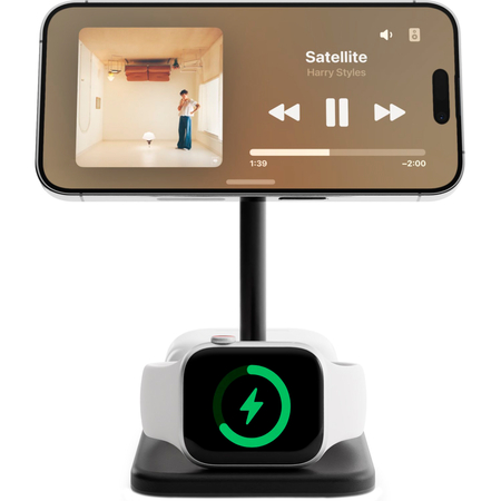 Беспроводное зарядное устройство Twelve South HiRise 3 Deluxe Black, изображение 9