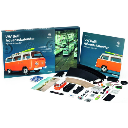 Адвент-календарь Franzis Volkswagen Bulli T2 1967 года 1:43, изображение 2