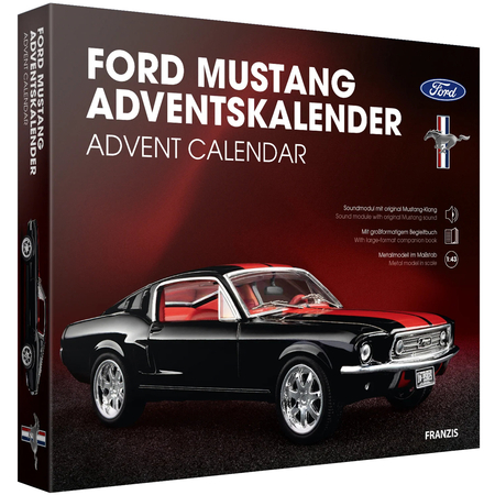 Адвент-календарь Franzis Ford Mustang 1:43, изображение 6