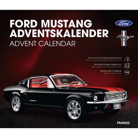 Адвент-календарь Franzis Ford Mustang 1:43, изображение 7