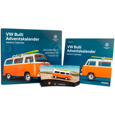 Адвент-календарь Franzis Volkswagen Bulli T2 1967 года 1:43, изображение 5