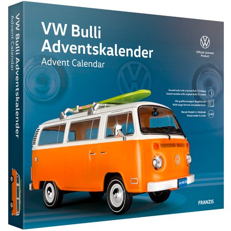 Адвент-календарь Franzis Volkswagen Bulli T2 1967 года 1:43, изображение 8