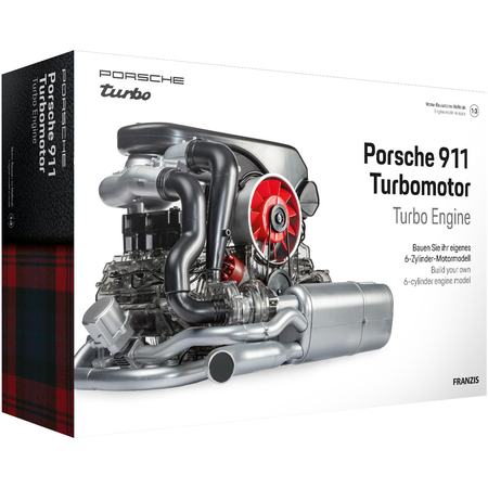 Конструктор Franzis Porsche 911 Turbo Engine, изображение 6