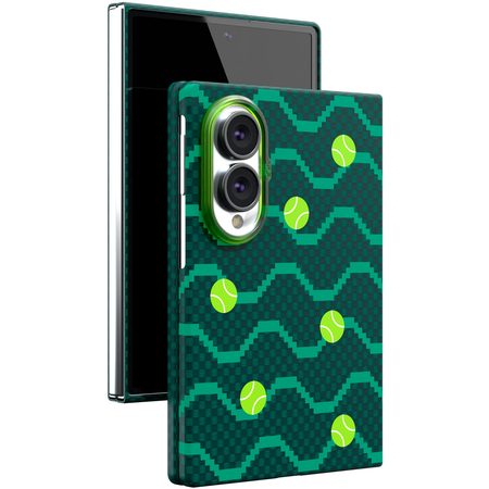 Чехол для Samsung Galaxy Z Fold 8 VLP Kevlar Case с MagSafe принт теннис