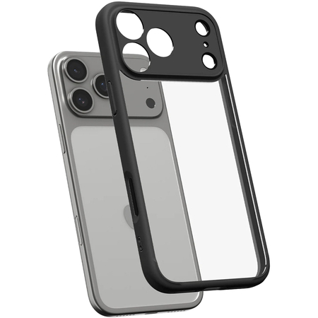 Чехол для iPhone 17 Pro / 18 Pro Spigen Ultra Hybrid Matte Black, изображение 4