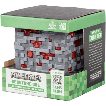 Светильник Minecraft в виде блока красной руды, изображение 4