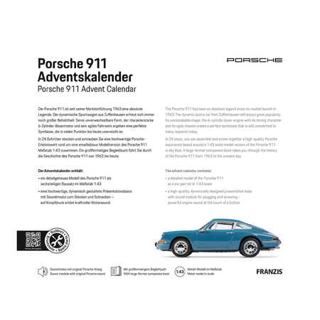 Адвент-календарь Franzis Porsche 911 1:43, изображение 10