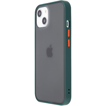 Чехол для iPhone 13 Brosco STTPU DarkGreen