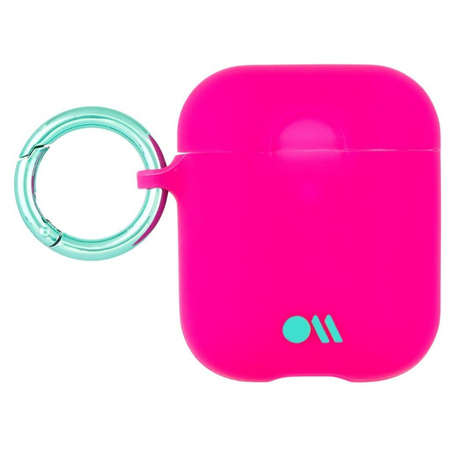 Чехол для Airpods Case Mate Hook Ups Case & Neck Strap, Pink